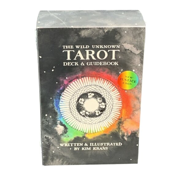 The Wild Unknown Tarot Deck & Guidebook Box Set By Kim Krans Brand New Sealed - Picture 1 of 4